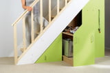 Stauraum unter der Treppe