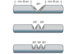 Rohrisolierung – Polyethylen-Isolierungsschnitte
