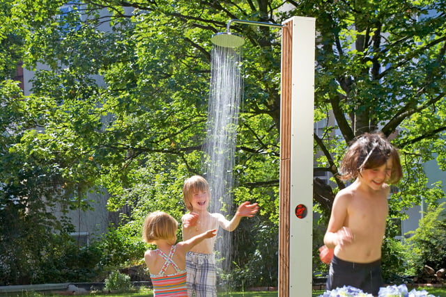 Gartendusche selber bauen