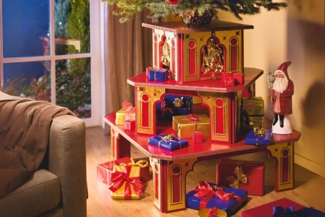 Weihnachtsbaum-Podest
