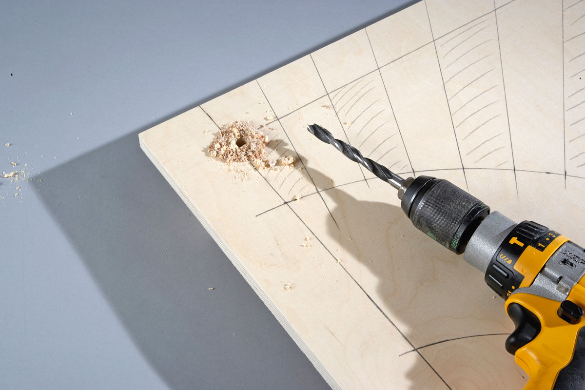 Gartentor selber bauen – Löcher bohren