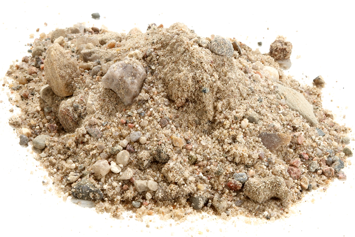 Bausand - Kies-Sand-Gemisch