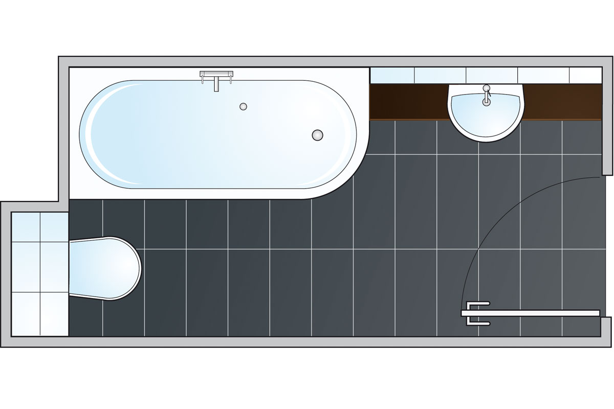 Bad renovieren: Der Grundriss