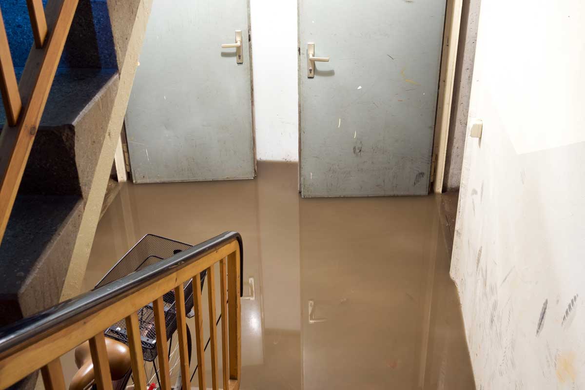 Wasserschaden im Keller