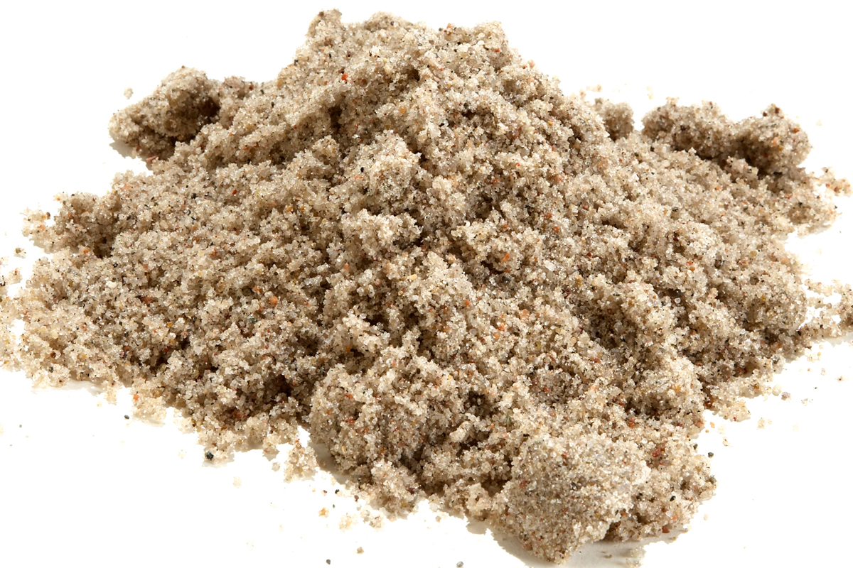 Bausand - Putz- und Mauersand