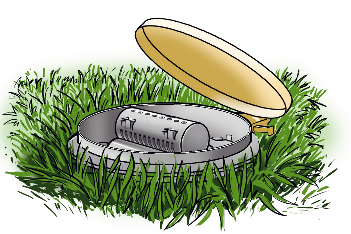 Automatische Bewässerung - Beregner