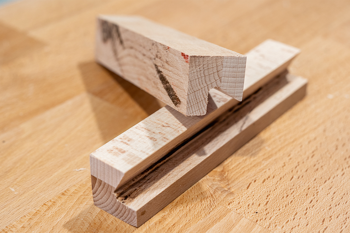 Hochbeet mit Frühbeetaufsatz - Griffe anfertigen