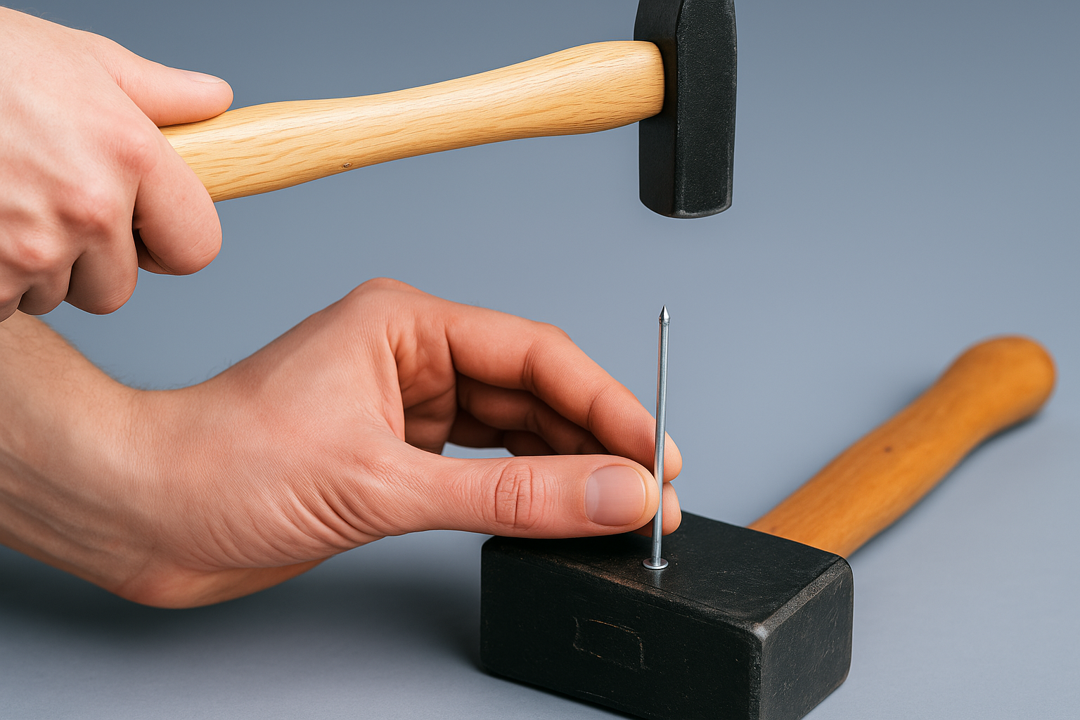 Nägel – Spitze stauchen