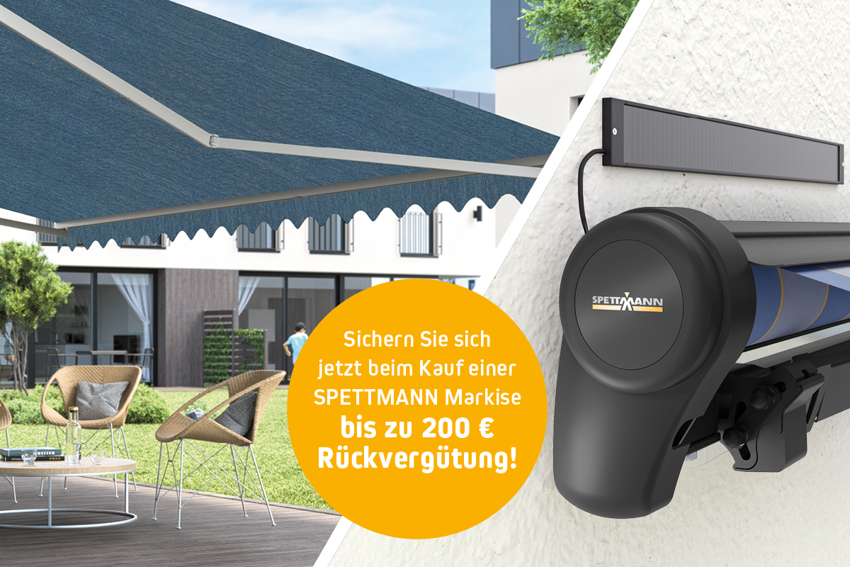 Spettmann-Markise + Solar-Panels