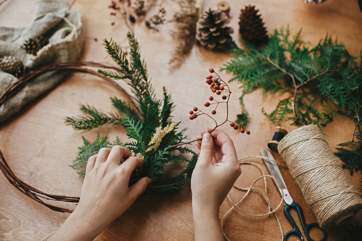 Türkranz selber machen