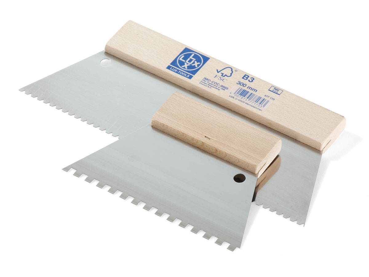 Spachtelwerkzeug - Zahnspachtel