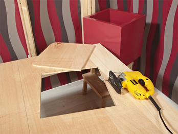 Ausschnitt heraussägen