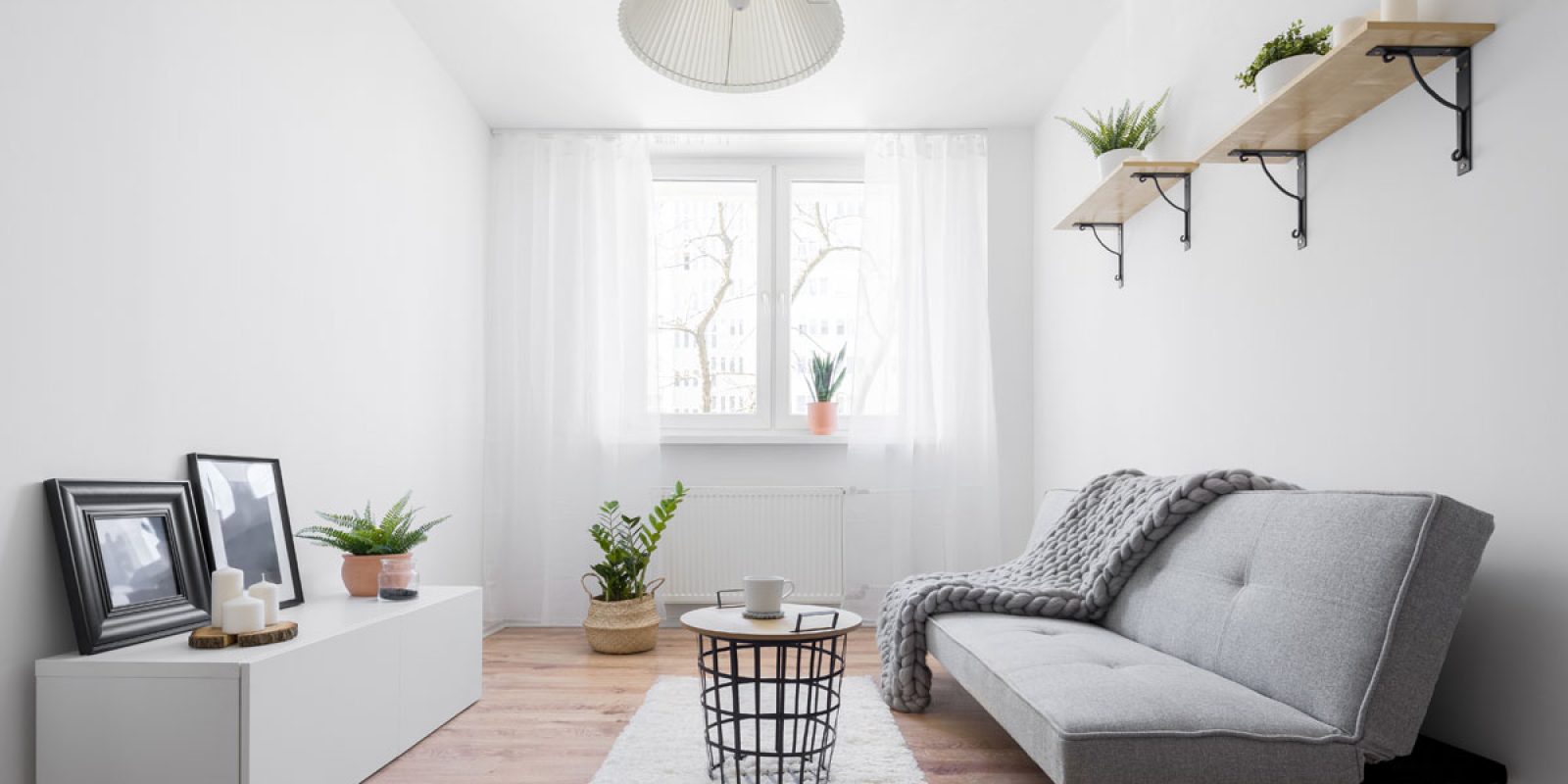 Beleuchtung in kleinen Wohnzimmern