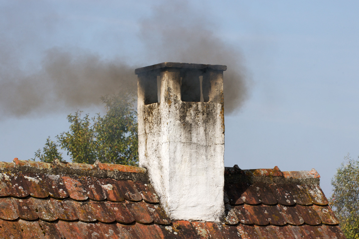 Feinstaubfilter Kamin