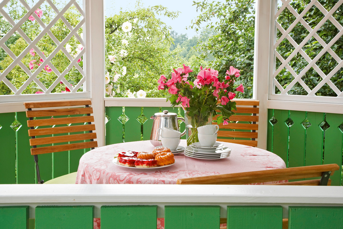 Pavillon aus Holz selber bauen