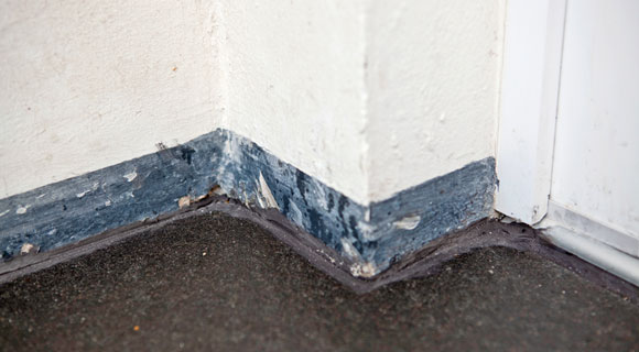 Wandanschlüsse versiegeln